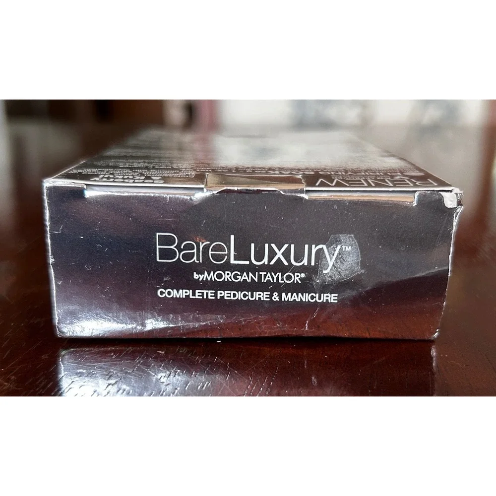 New Morgan Taylor Luxury Renew Seaberry Kukui 4-Step Pedicure Manicure Set 51317